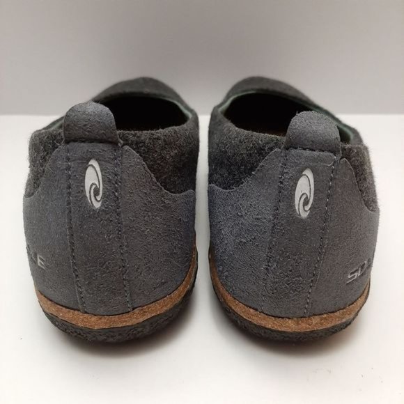SOLE X RECORK Grace Carbon Neutral Slip-On Comfort Flat Shoes Grey Sz 6.5 - Picture 10 of 14